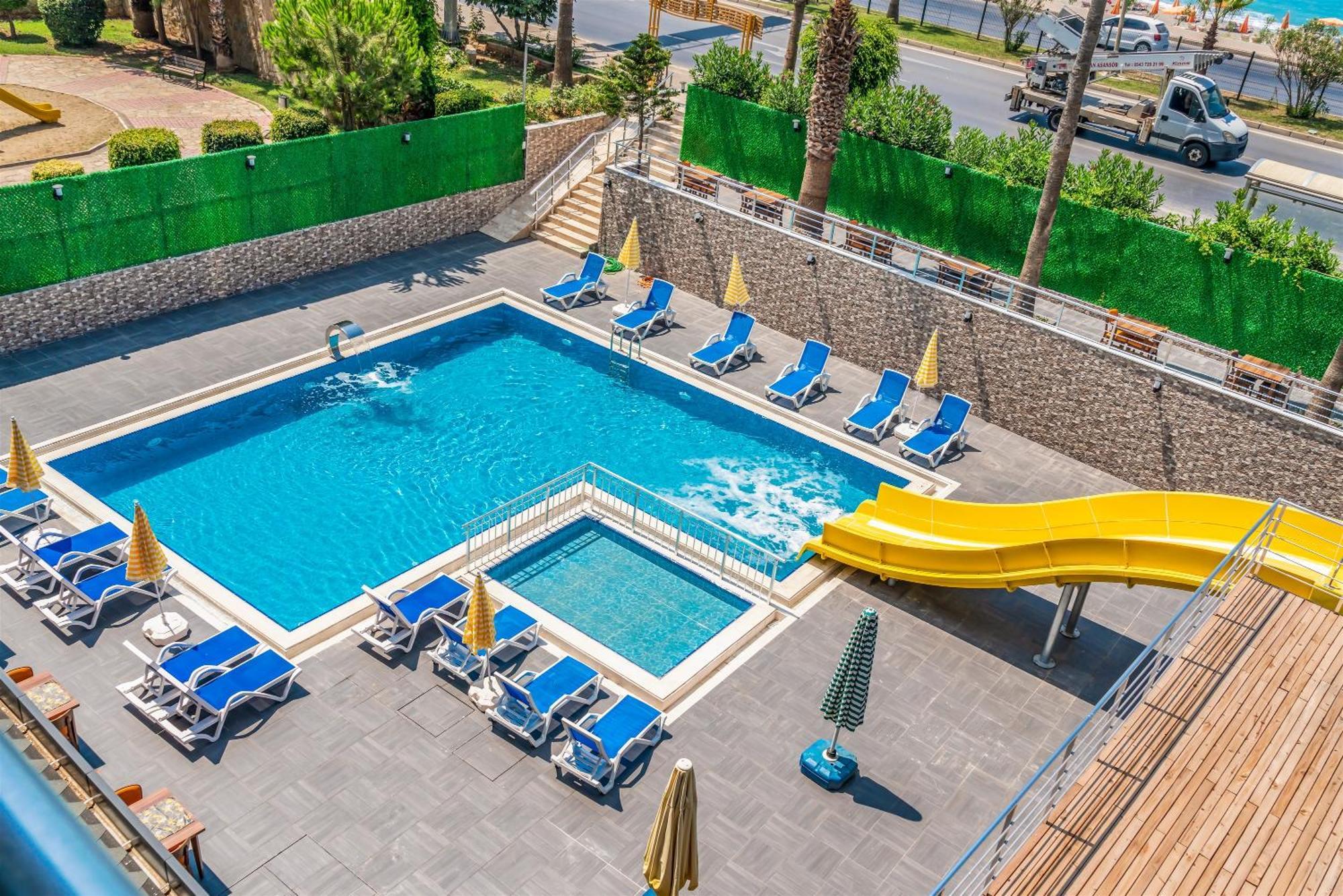 Arsi Paradise Beach Hotel Alanya Exterior foto