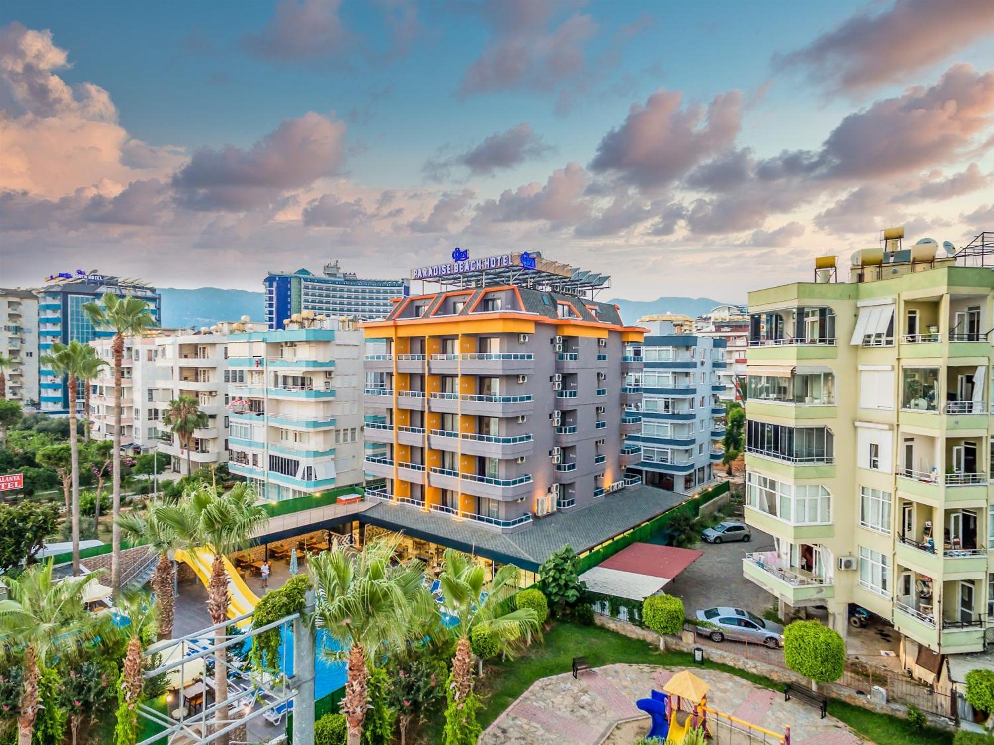 Arsi Paradise Beach Hotel Alanya Exterior foto
