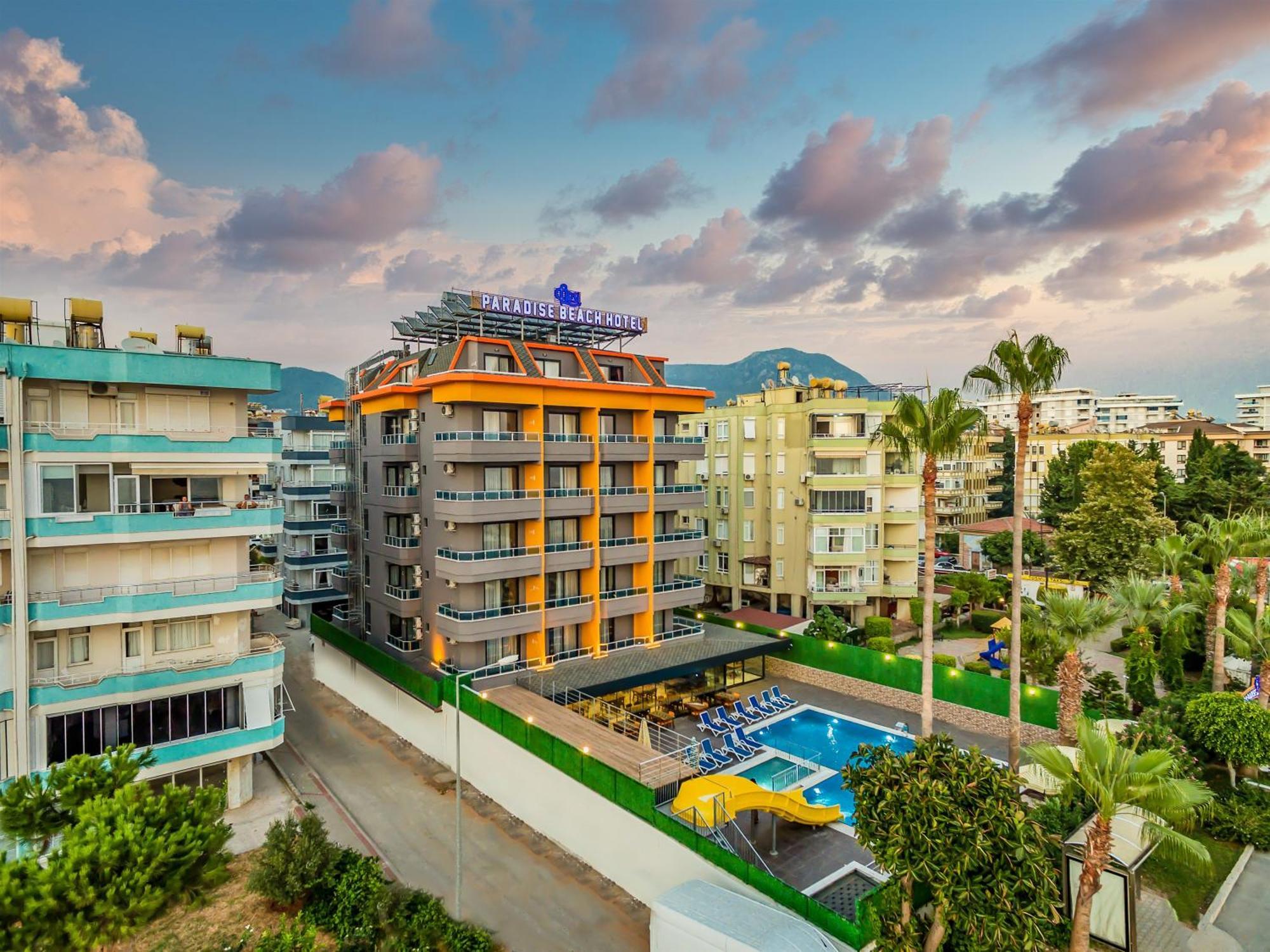 Arsi Paradise Beach Hotel Alanya Exterior foto